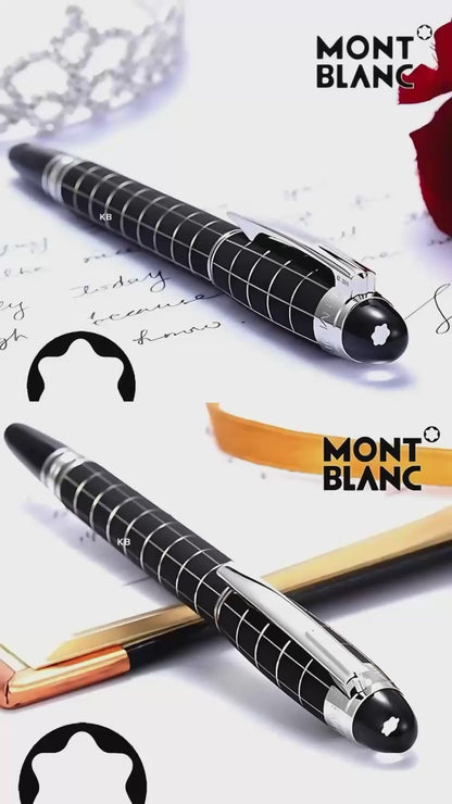 Premium Metal & Rubber Fineliner Rollerball Pen