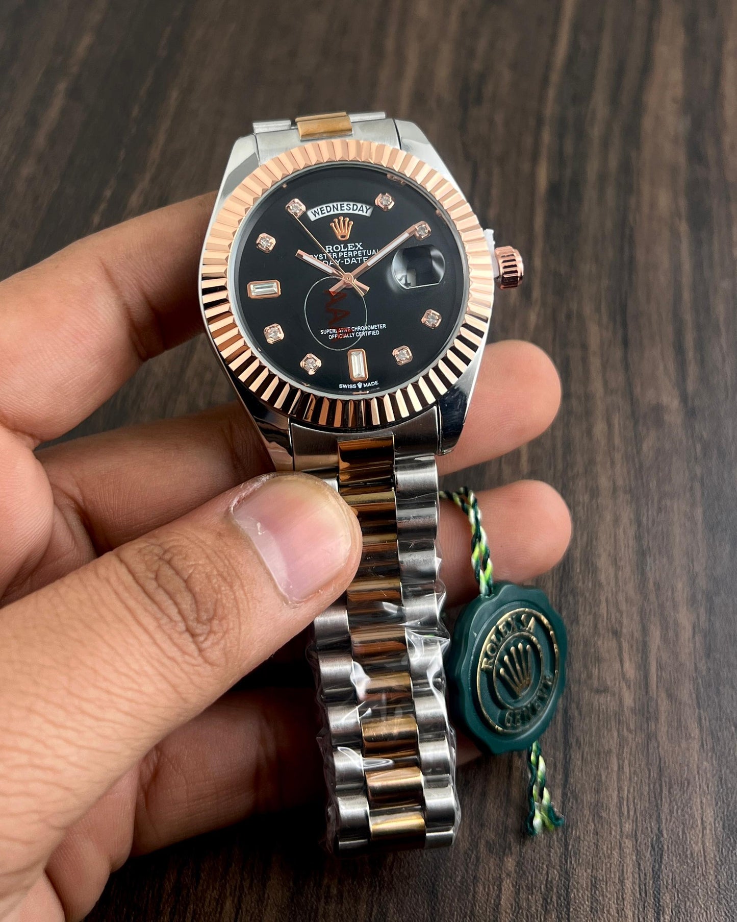 Luxury Men’s Day-Date Wristwatch