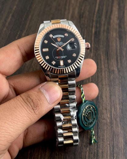 Luxury Men’s Day-Date Wristwatch