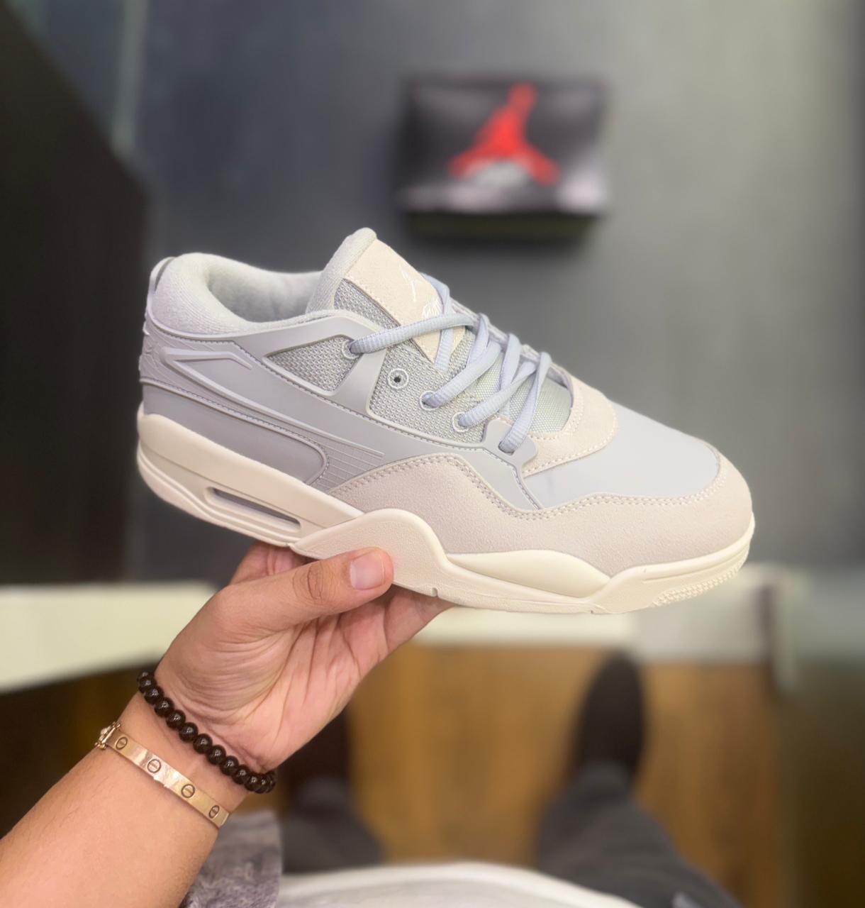 Air Jordans 4 RM Iron Grey Sneakers for Men