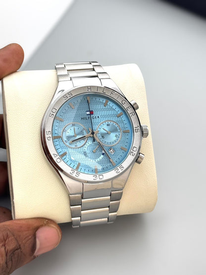 Luxury Men’s Metal Chronograph Watch