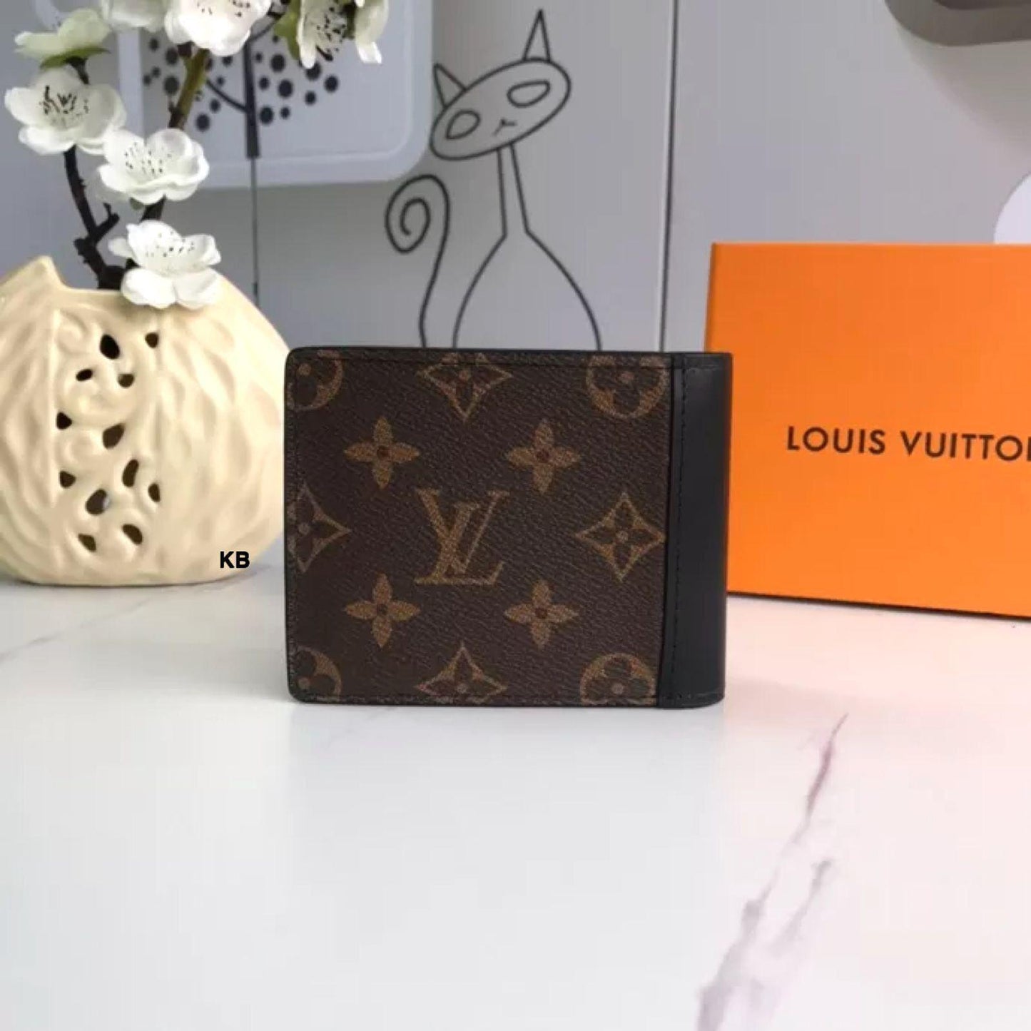 Luxury Brown Monogram Men’s Wallet