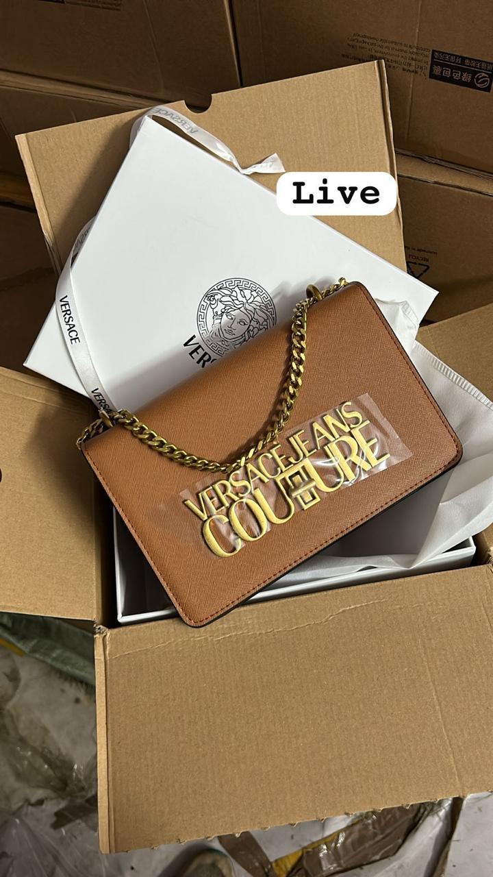 Luxury vsace leather bag