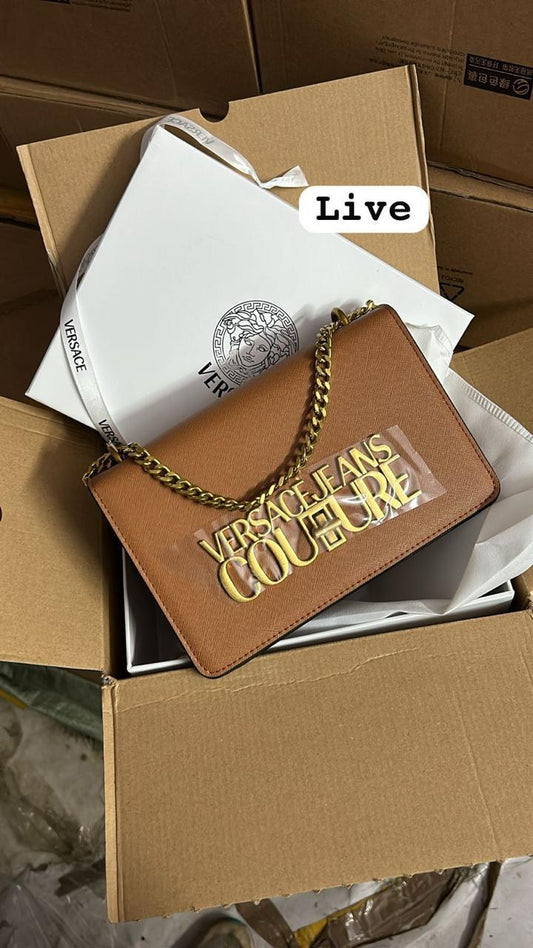 Luxury vsace leather bag