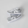 Luxury Retro Low Wolf Grey Sneakers