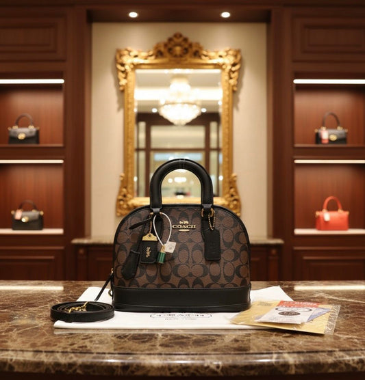 Luxury premium leather handbag