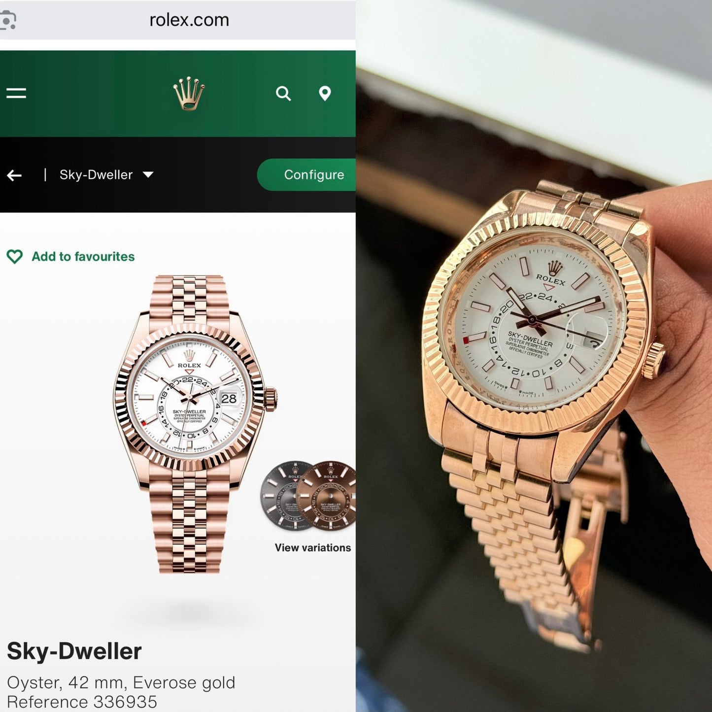 Premium Automatic Steel Chronograph watch