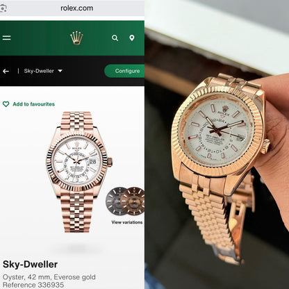 Premium Automatic Steel Chronograph watch