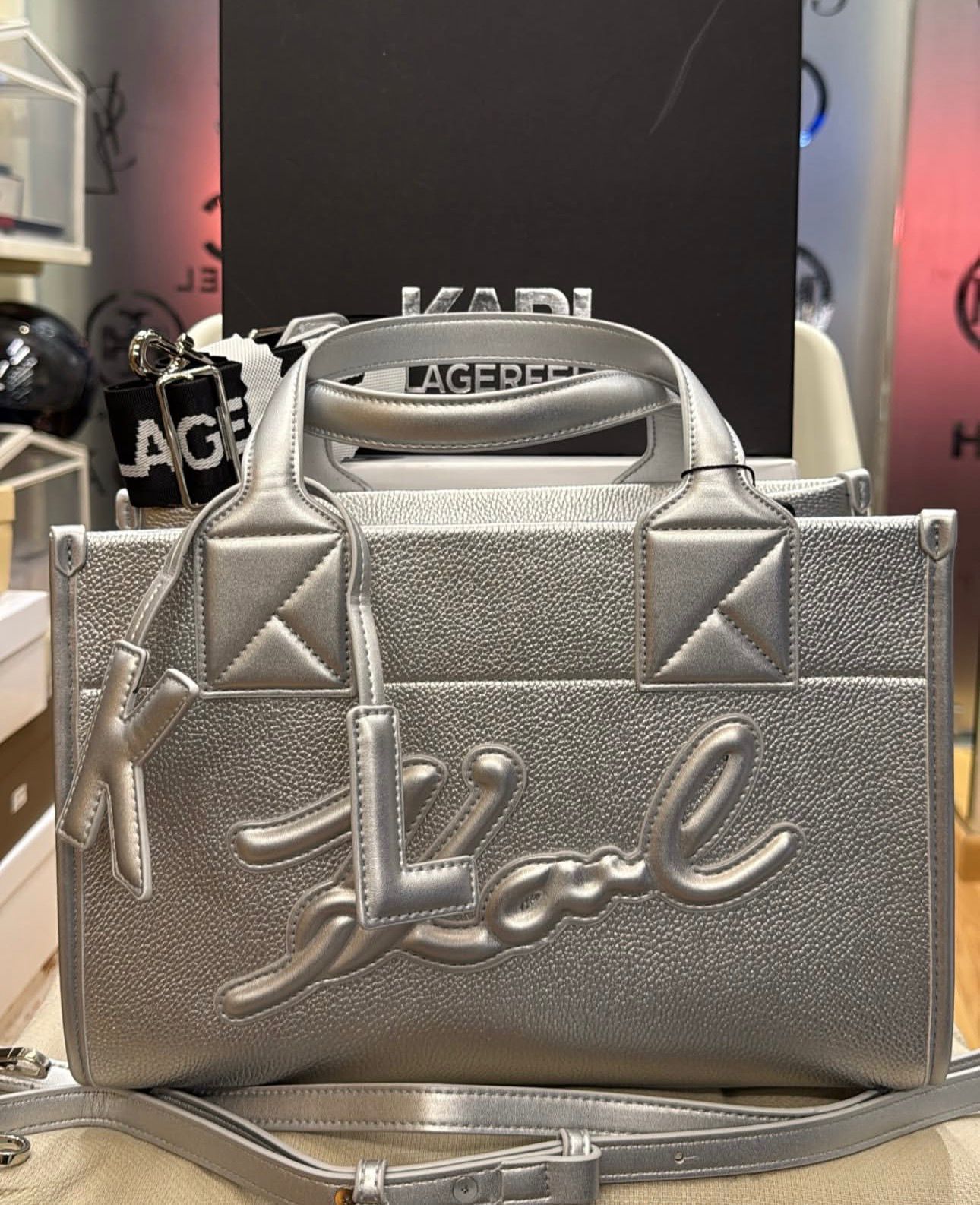 Luxury karl l handbag