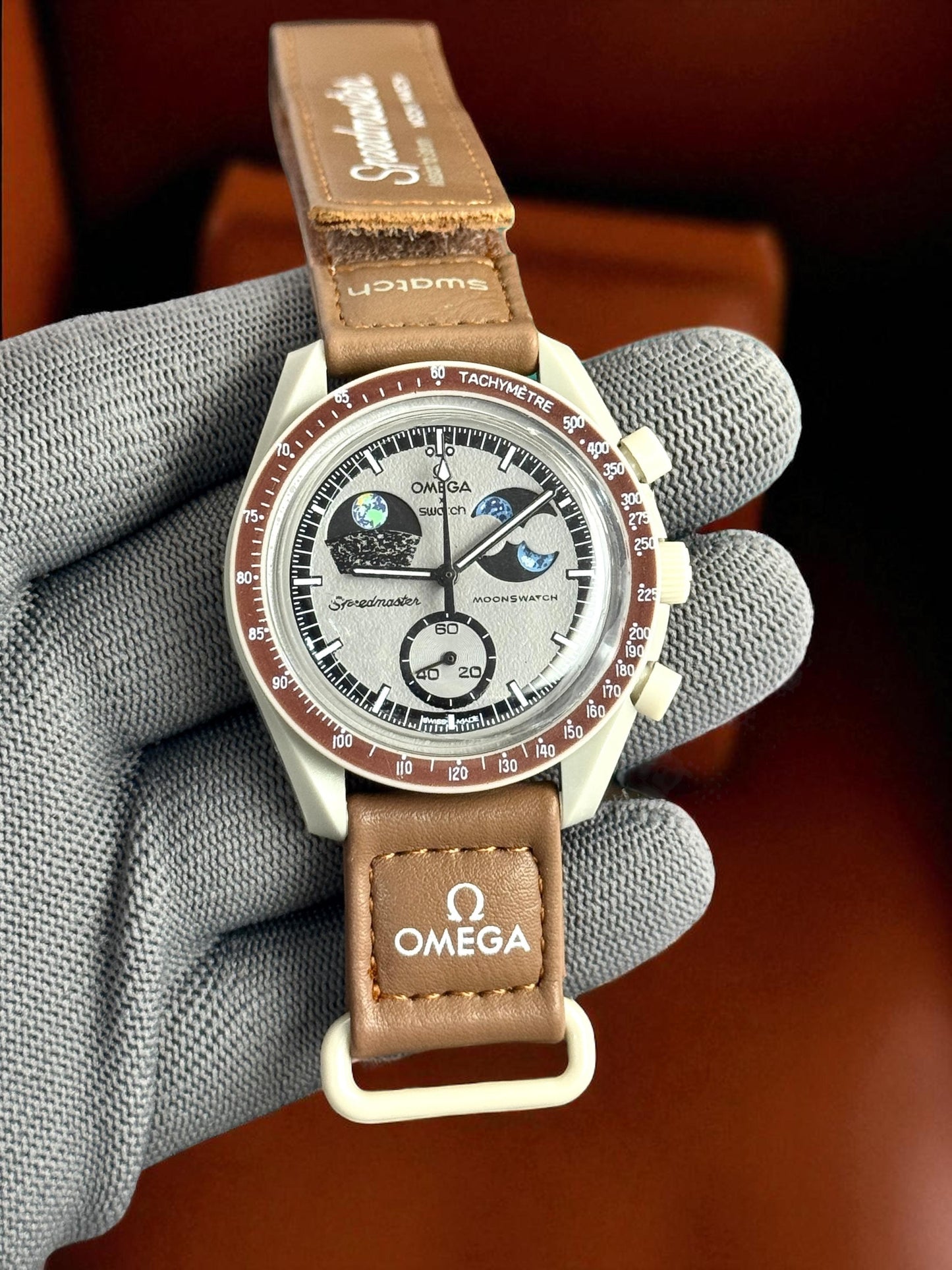 Luxury Bioceramic Moon Style Watch