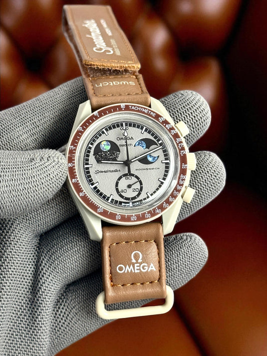 Luxury Bioceramic Moon Style Watch