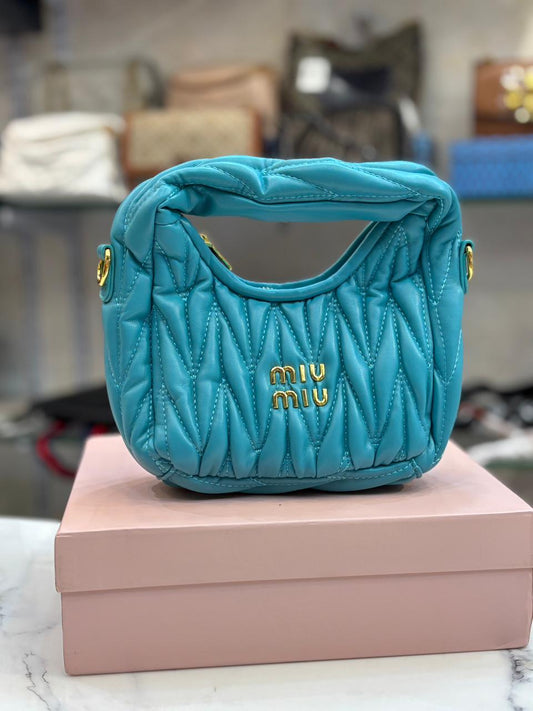 Luxury miu miu hob hand bag