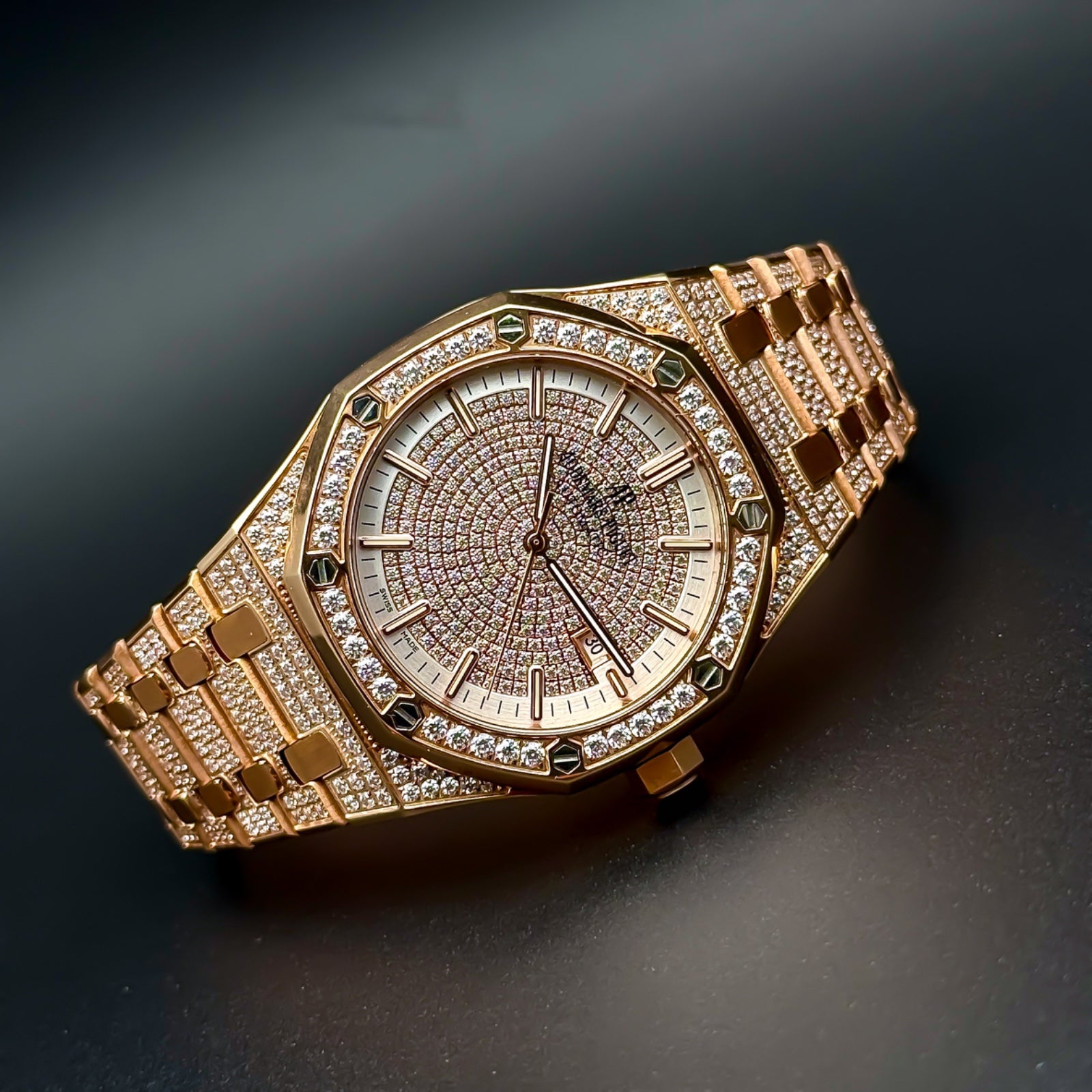 Premium Diamond Automatic Luxury Watch