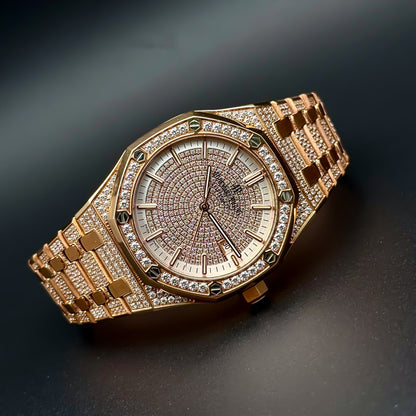 Premium Diamond Automatic Luxury Watch