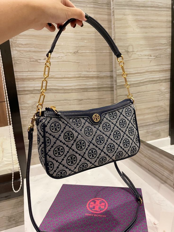 Luxury tb monogram sling bag