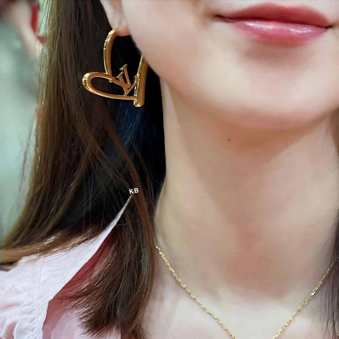 Fall In Love Earrings | Elegant Hollow Heart Design