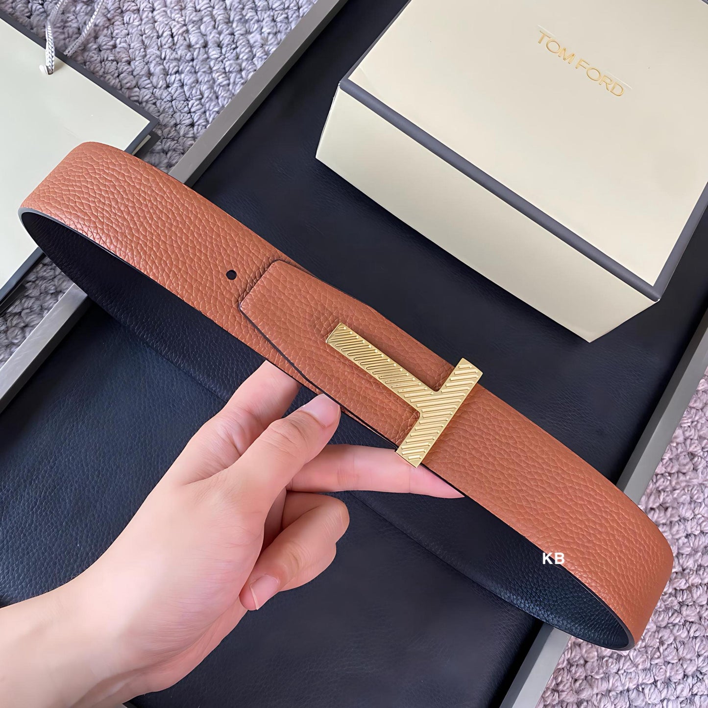 Luxury tf Reversible belt