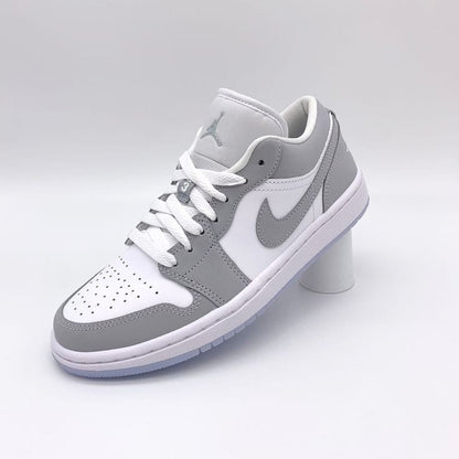 Luxury Retro Low Wolf Grey Sneakers