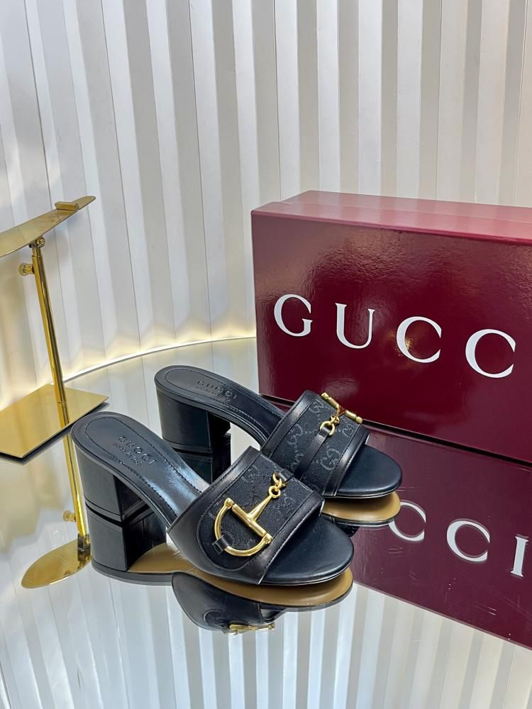Luxury Women’s Horse Block Heels