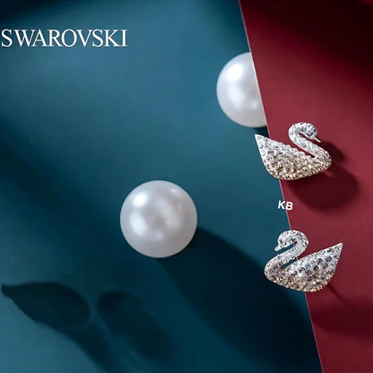 Luxury Iconic swan stud earning