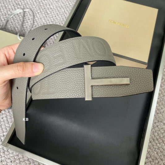 Luxury Grain Leather Reversible Men’s belt