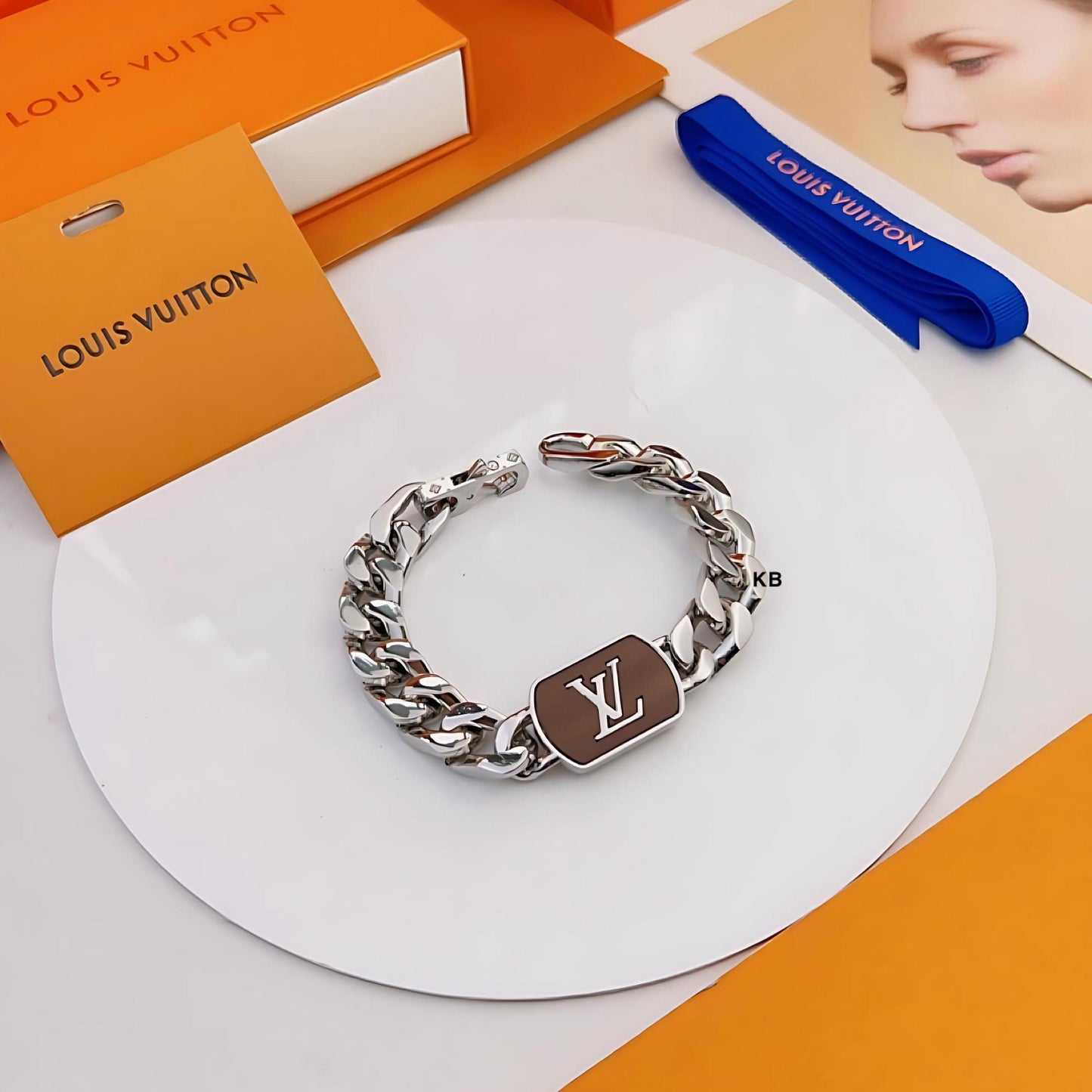 Men’s Luxury Silver Metal Bracelet