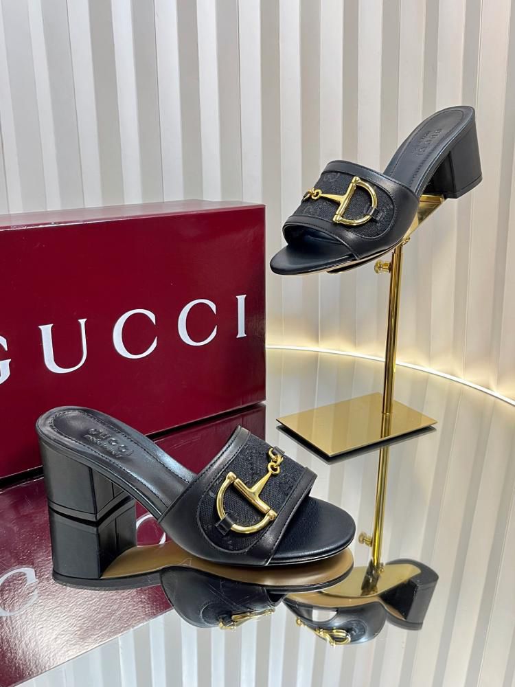 Luxury Women’s Horse Block Heels