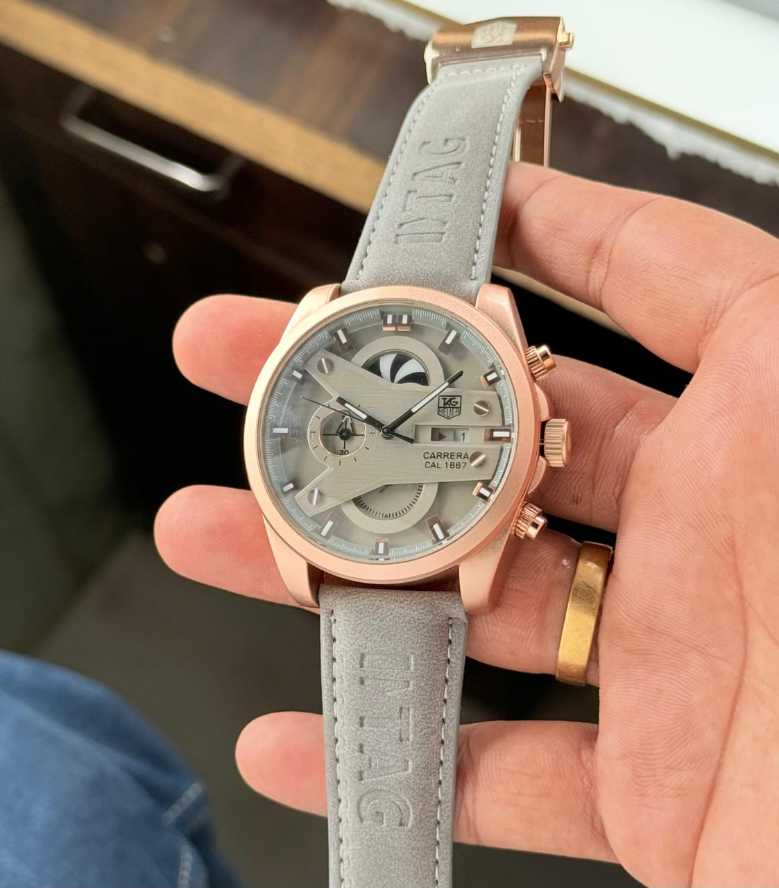 Luxury Sport Automatic Men’s Chronograph Watch