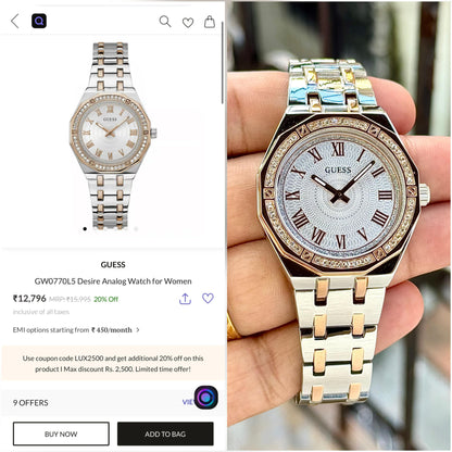 Luxury Women’s royal purple watch
