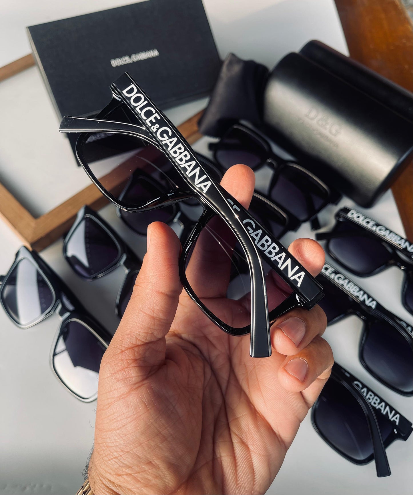 Stylish Unisex Square Frame Shades