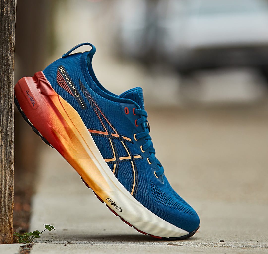 Gel kayano 31 rich navy spicy shoes