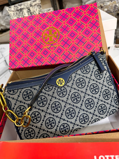 Luxury tb monogram sling bag