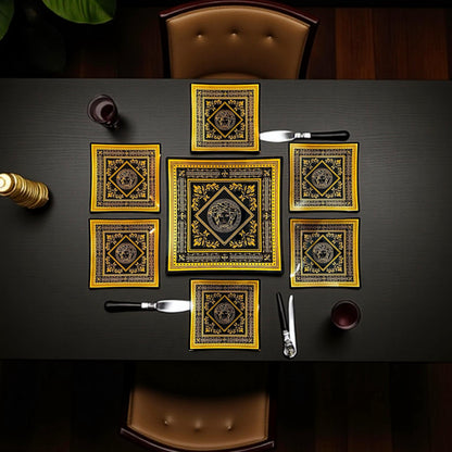Luxury 7 pieces vsace snakes plate