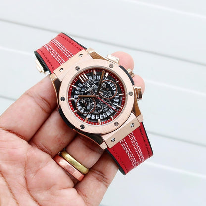 Big Bang 5 Hand all matte, iconic Strap Watch