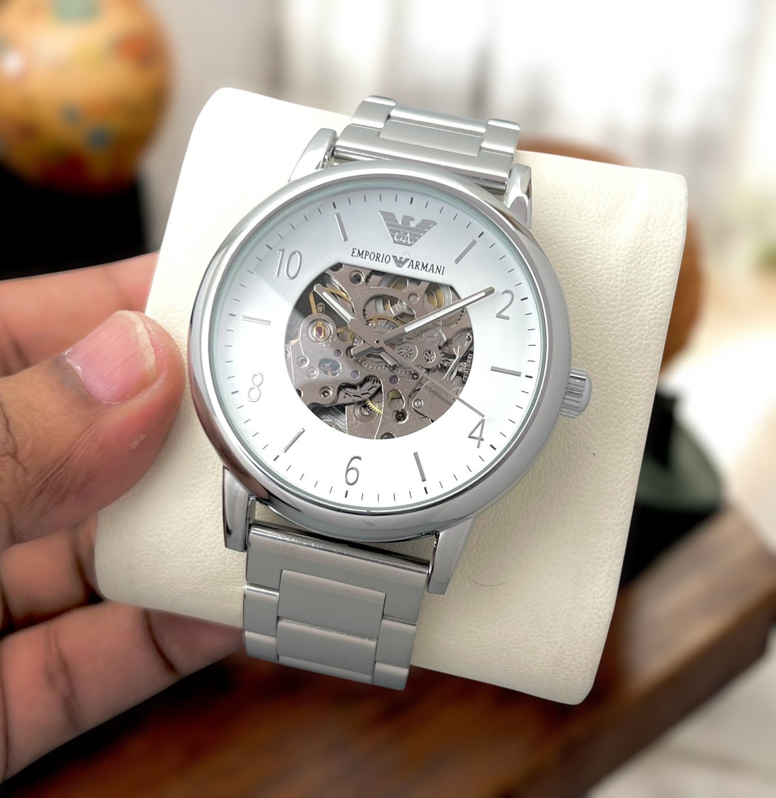 Luxury Men’s Automatic Metal Watch