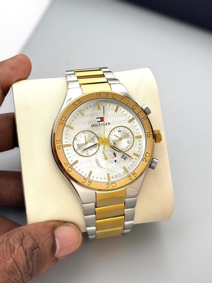 Luxury Men’s Metal Chronograph Watch