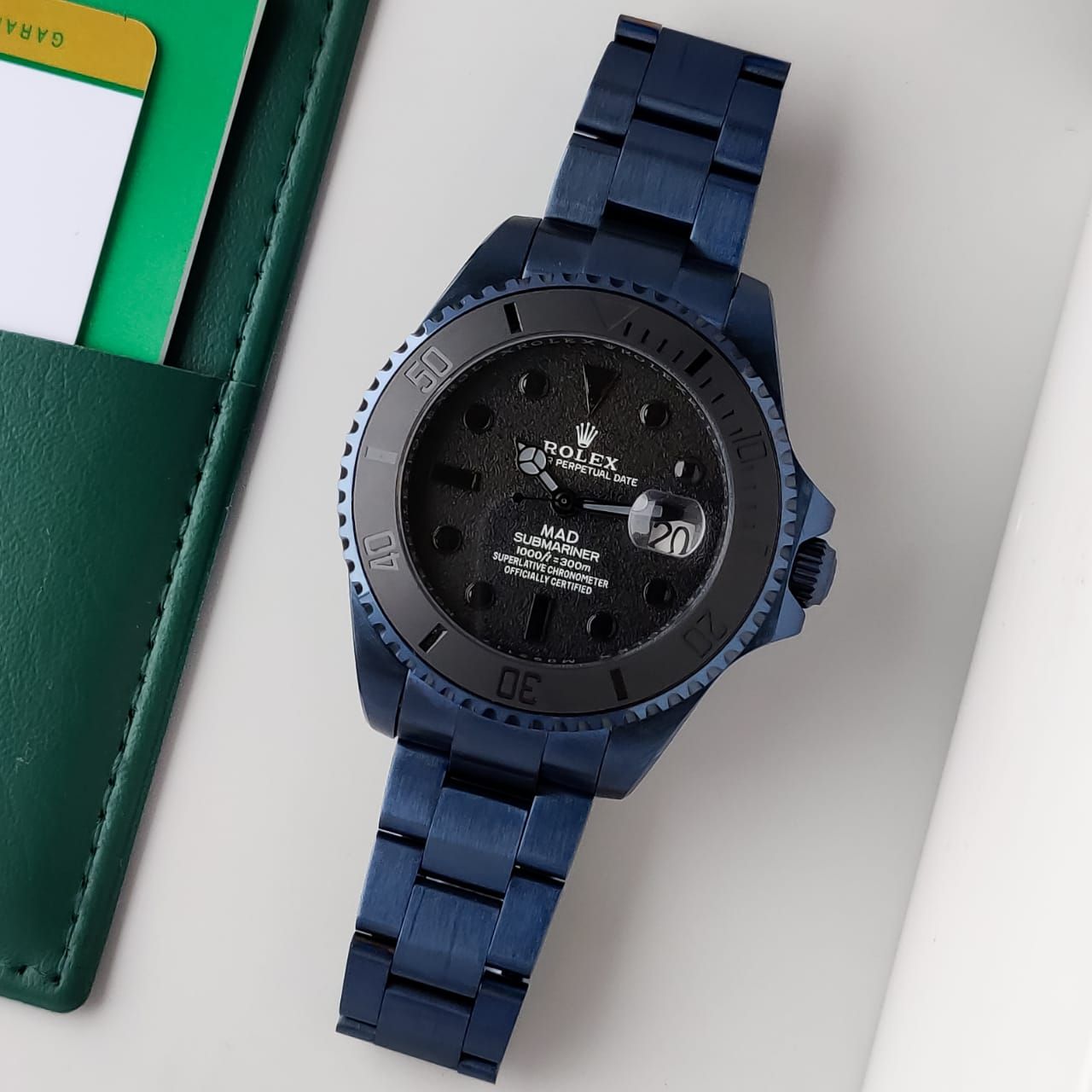 Luxury Rlx premium black men's watch