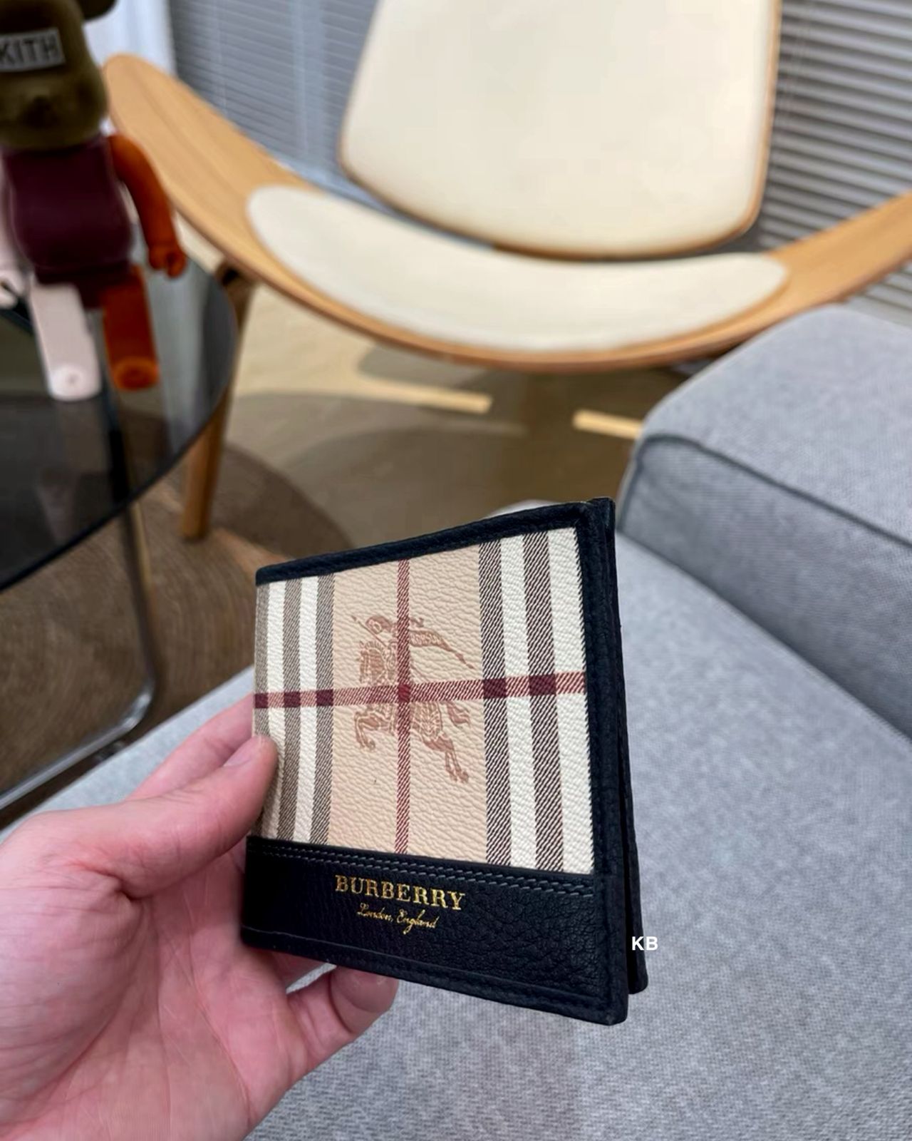 Premium Leather Print Bi-Fold Wallet