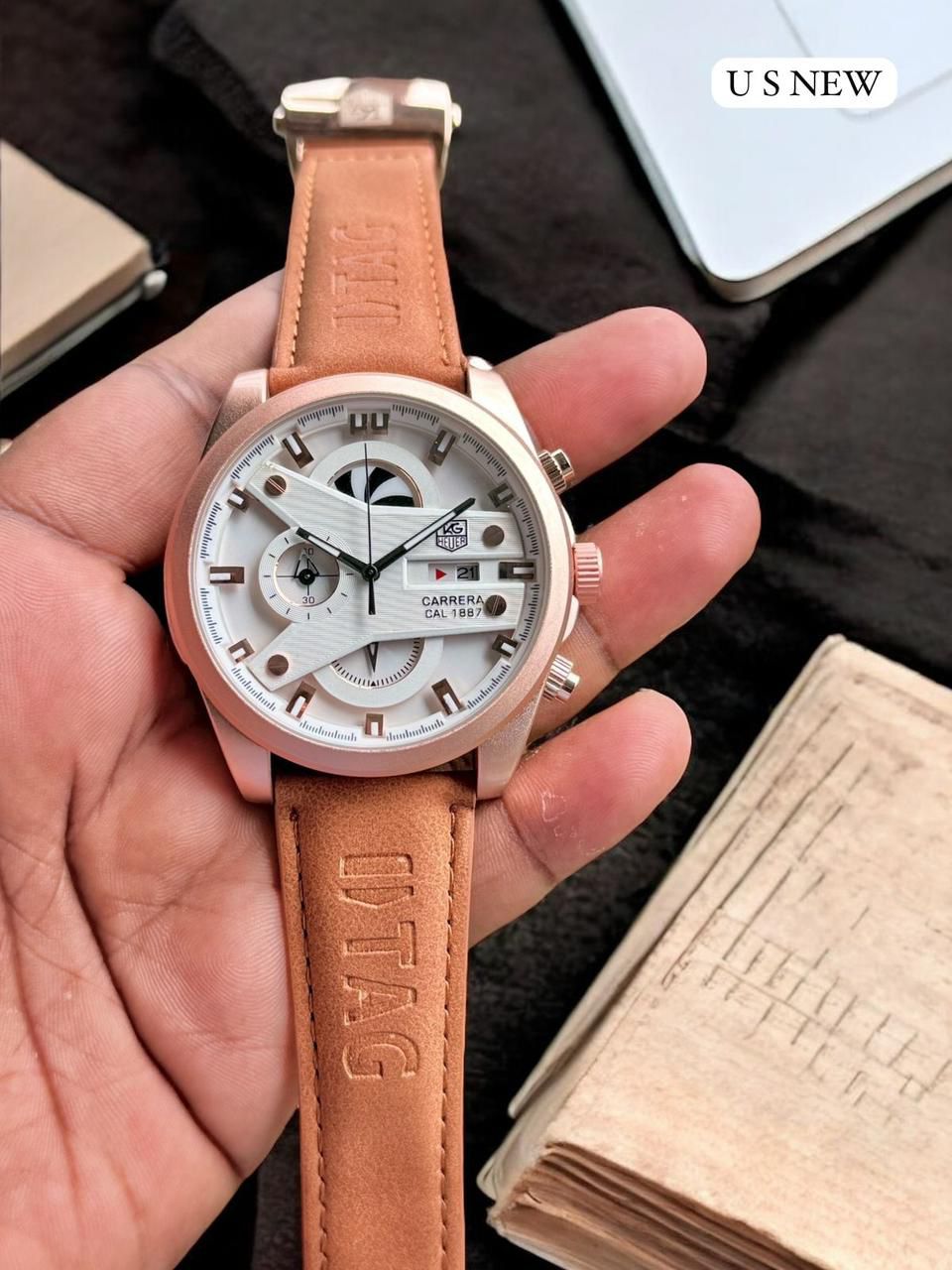 Men’s Chronograph Watch | 12-Hour Dial