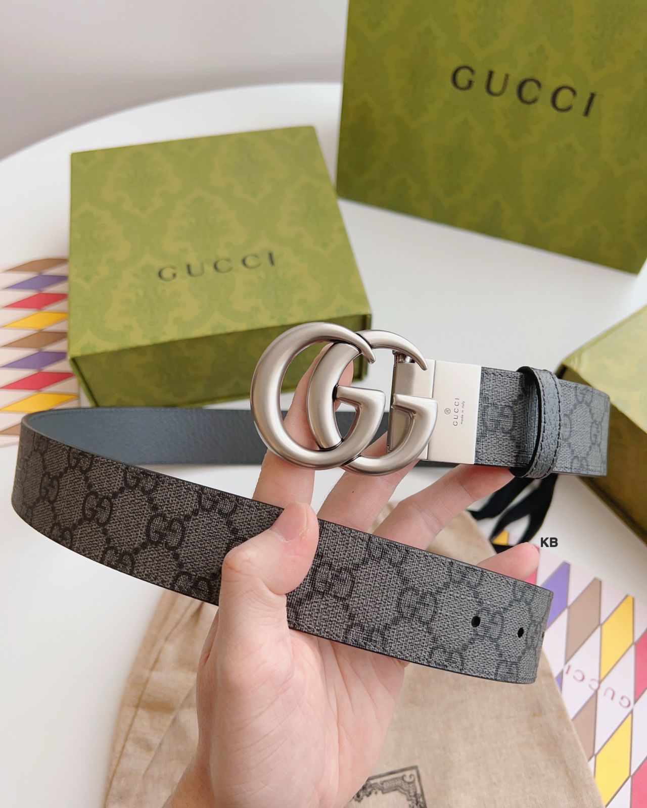 Luxury GG Marmont Reversible Belt