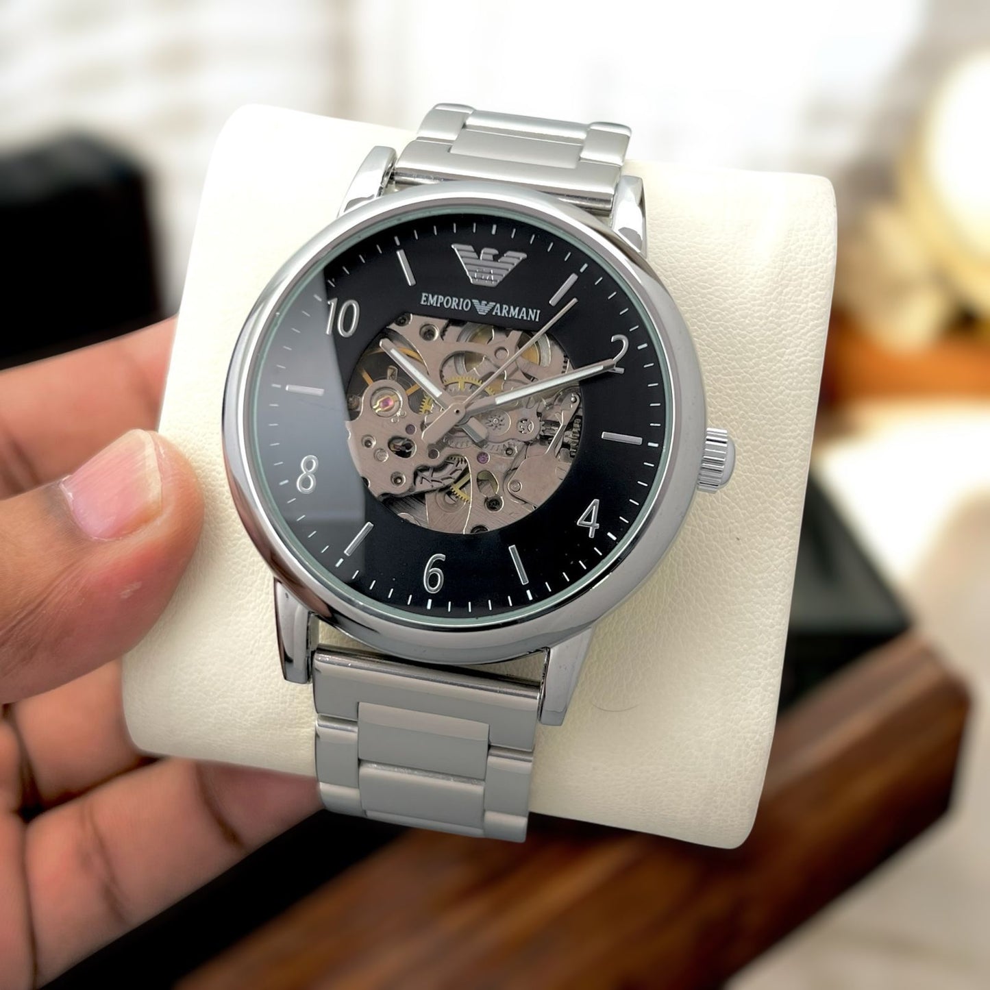 Luxury Men’s Automatic Metal Watch