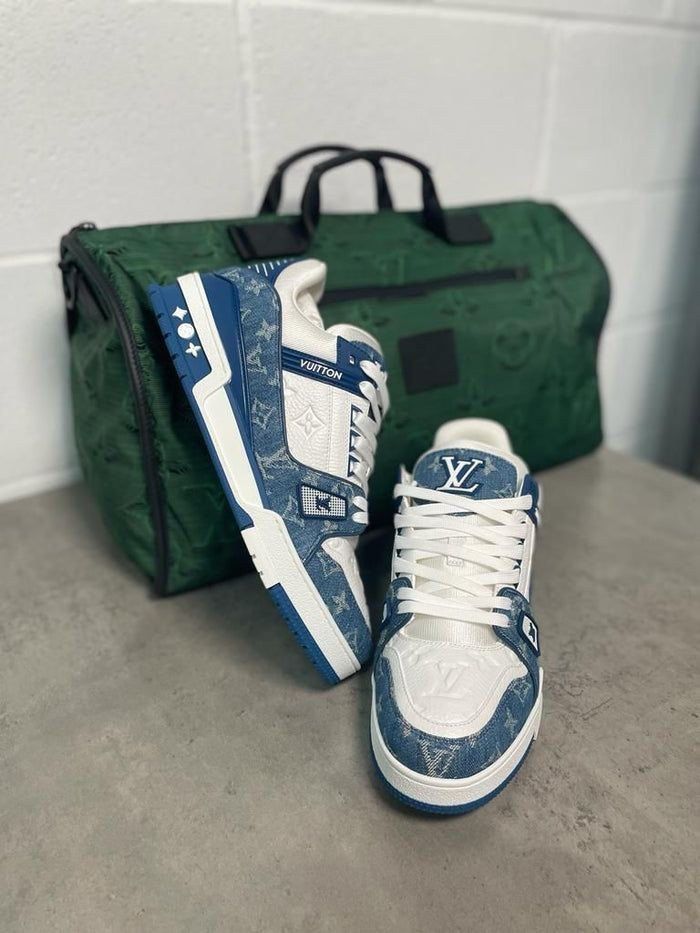 ⁠LV TRAINER LINE SNEAKER SHOES