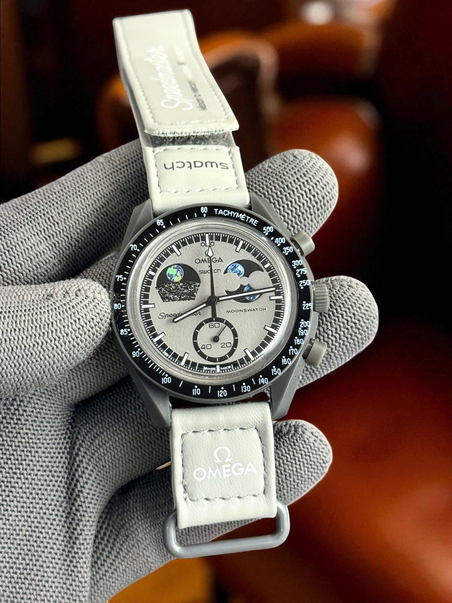 Luxury Bioceramic Moon Style Watch