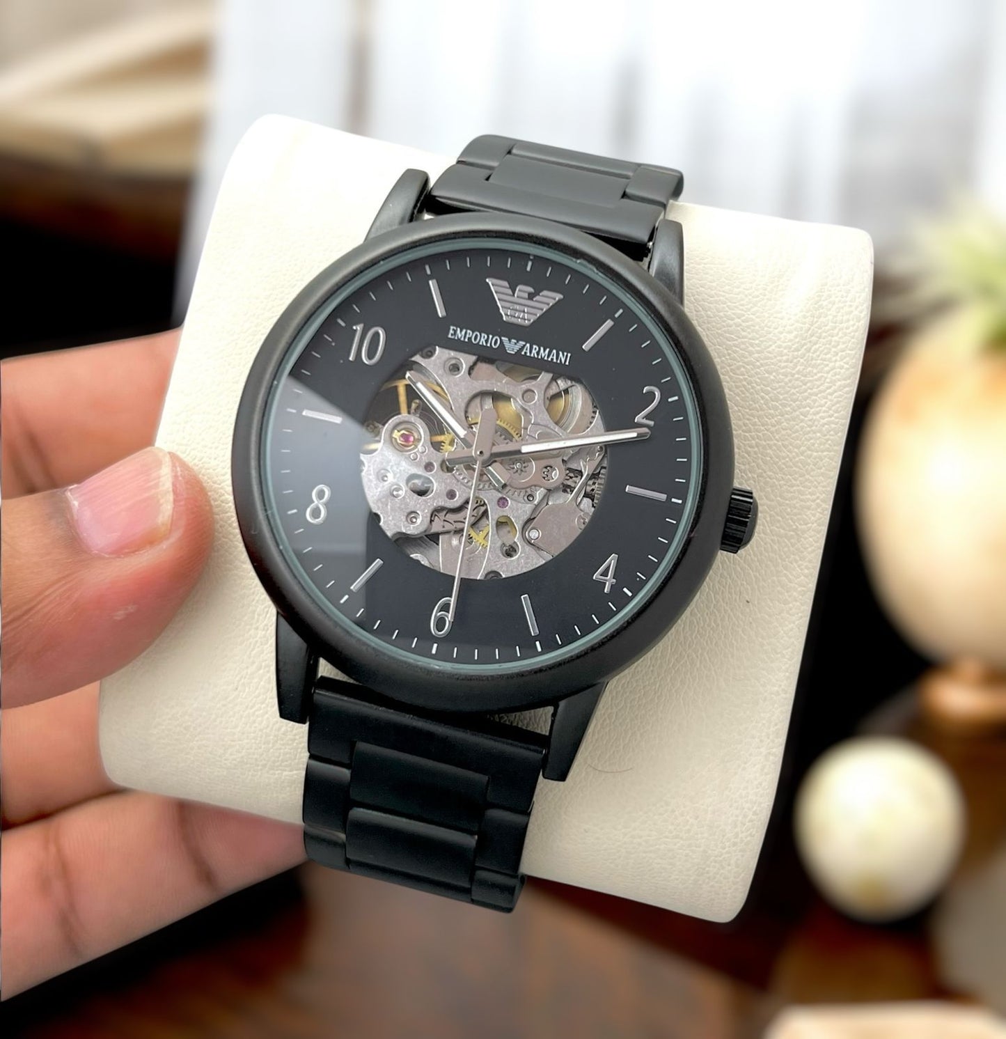 Luxury Men’s Automatic Metal Watch