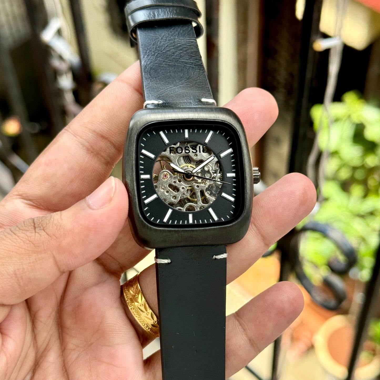 Luxury Automatic Square Watch