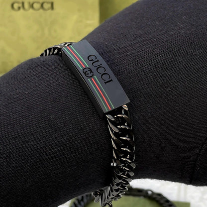 Luxury Black Chain unisex Bracelet