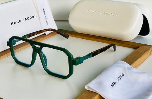 Luxury Unisex Transparent Lens Sunglasses