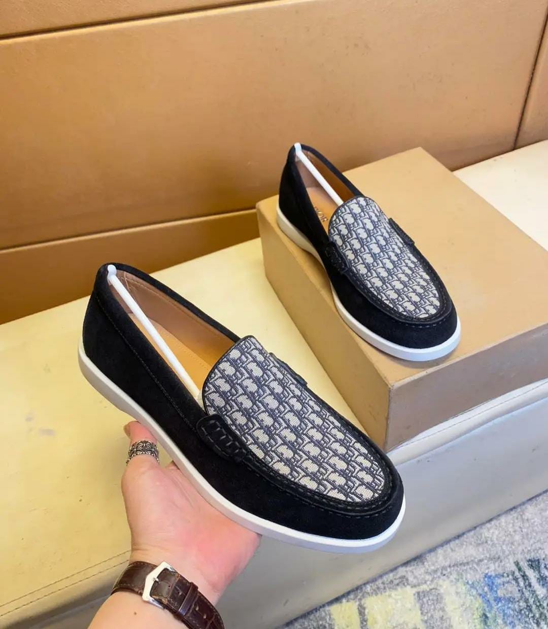 Luxury d loafers shoes