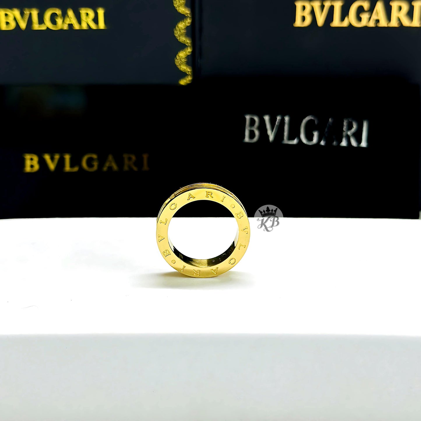 Luxury B.Zero1 Spiral Ring