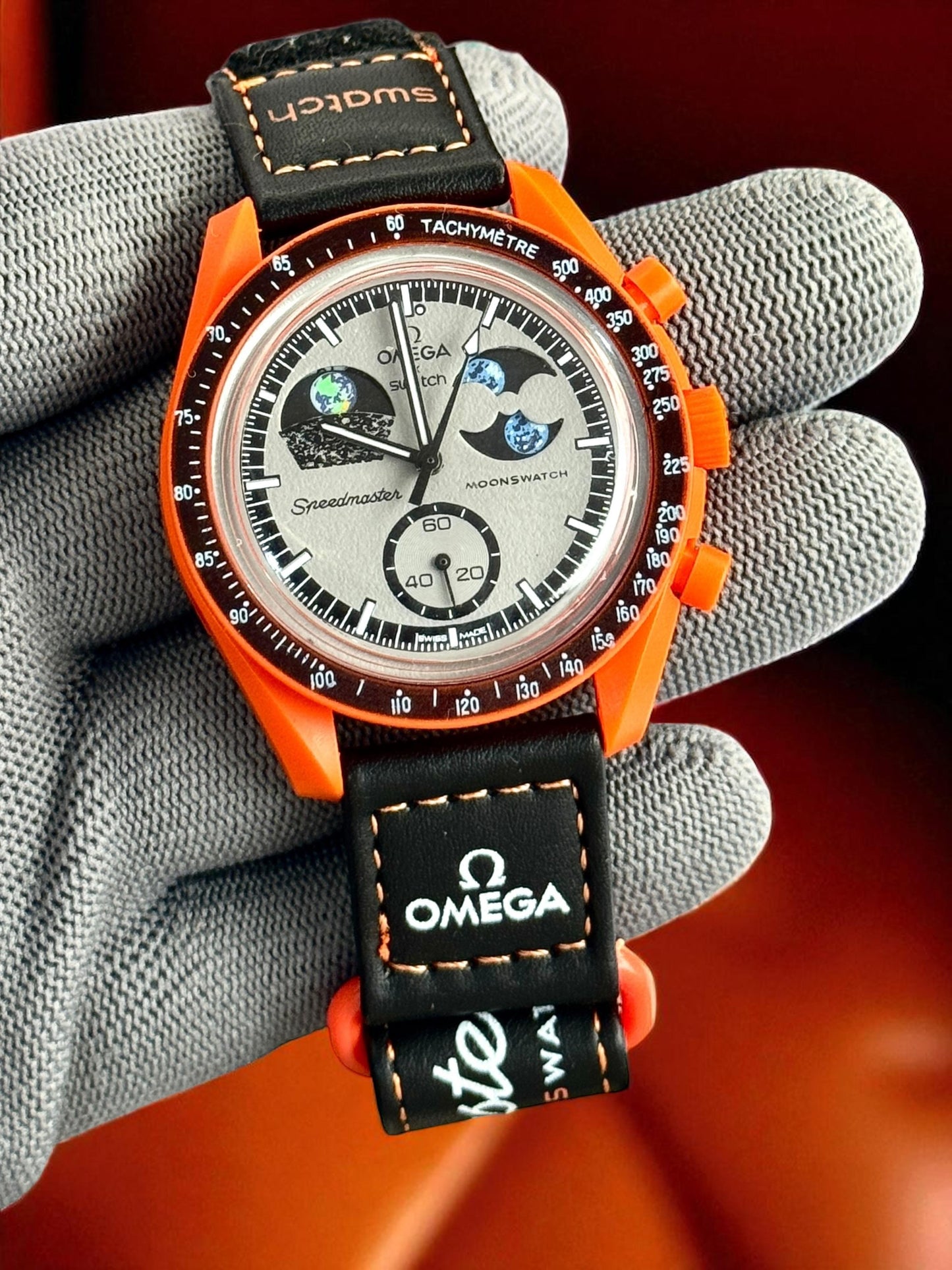 Luxury Bioceramic Moon Style Watch